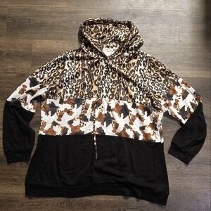 Womens top with hood